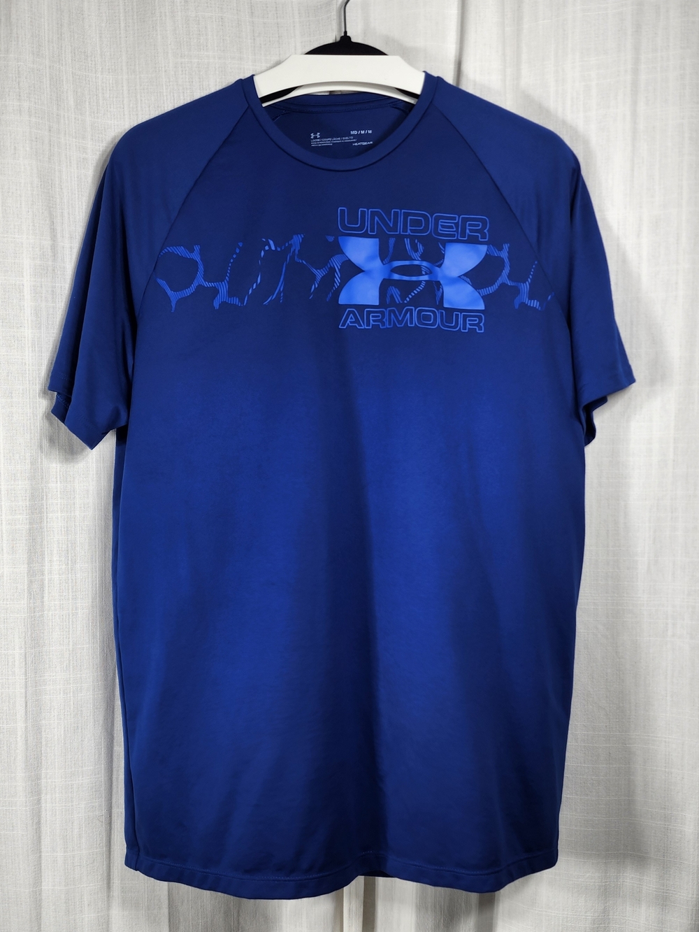 Under Armour Men's Blue Logo Performance T-Shirt